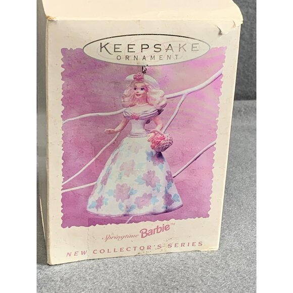 Hallmark 1995 Easter Keepsake Ornament Springtime Barbie New In Box Collector's - Picture 6 of 10